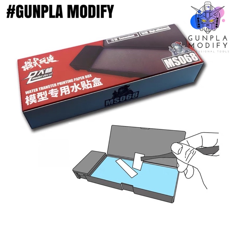DL MODEL DECAL ชุดกล่องดีคอลน้ำแบบเปียก MS-068