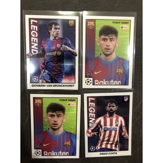 2021-22 Topps Merlin Heritage 97 UEFA Champions League Soccer Cards แบบ Set