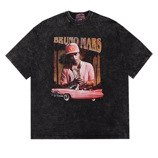 เสื้อยืดคอกลมเสื้อยืด พิมพ์ลายรถยนต์ Bruno MARSS-5XL