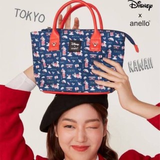 กระเป๋าสะพาย กระเป๋าถือ ANELLO TOTE MINI DISNEY X ANELLO รุ่นDT-G011