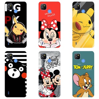 เคสสำหรับ Tecno Pop 4 LTE Case Silicone Back Cover Soft Casing Tecno Pop4 LTE Cartoon TPU เคส