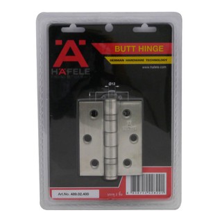 บานพับ 2.5 นิ้วX3 นิ้ว HAFELE 489.02.400 SS P2  HAFELE 2.5"X3" 489.02.400 SS HINGE P2