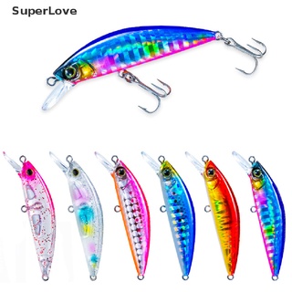 สุดยอด♥ เหยื่อตกปลา ฮาร์ดคอร์ LG Heavy Minnow 50S Wobbler 5 ซม. 6 กรัม