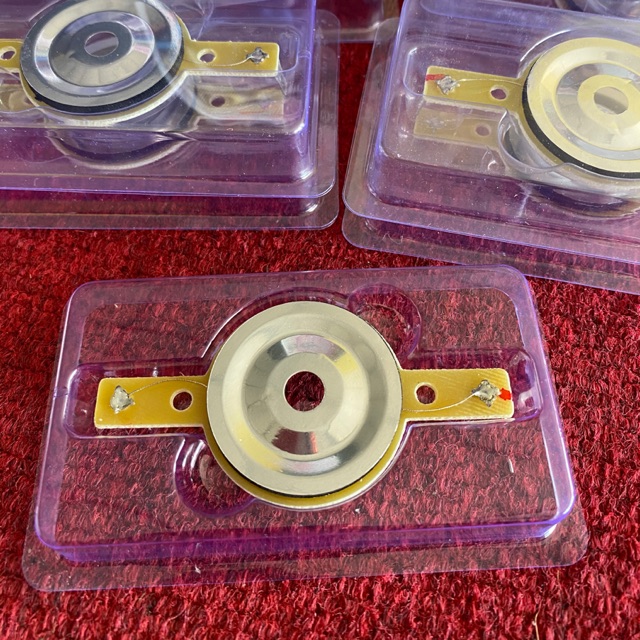 ว้อยแหลมจานไทเทเนี่ยม ว้อยส์ลำโพงเสียงแหลม ว้อยซ์ทวิตเตอร์ วอยส์แหลม DECCON CCON วอยซ์ แหลมจาน4นิ้ว 