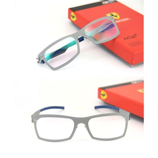 Ic Berlin แว่นตารุ่น 003 C-3 สีเงิน Urban กรอบเต็ม ขาข้อต่อ วัสดุ สแตนเลส สตีล Eyeglass ทางร้านเรามีบริการรับตัดเลนส์