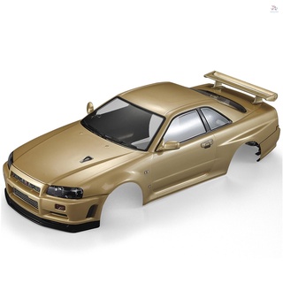 [nacyth]Killerbody 48645 Nissan Skyline (R34) กรอบบอดี้สําเร็จรูป สําหรับรถแข่งบังคับ 1/10