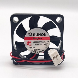 30mm 6mm Slim Mute 5V Fan for Sunon MC30060V2-000C-A99 3006 30X30X6mm 0.36W Maglev Cooling Fan