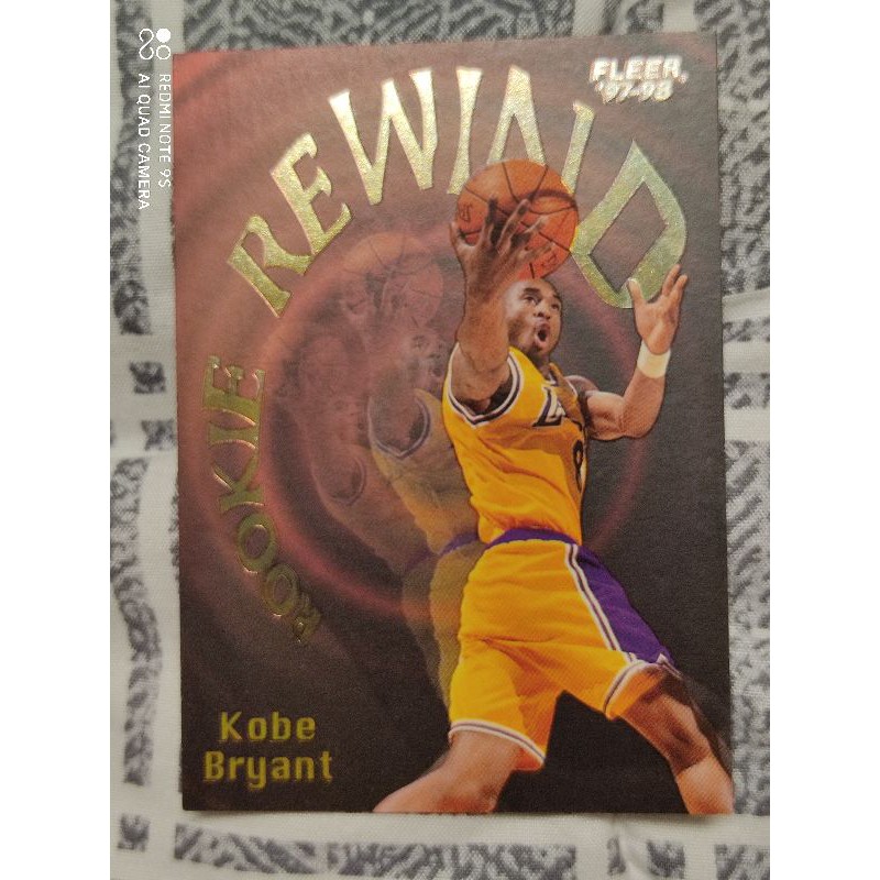 การ์ด บาสเก็ตบอล Kobe Bryant Fleer Ultra 97 ของแท้ สภาพสวย สำหรับสะสม