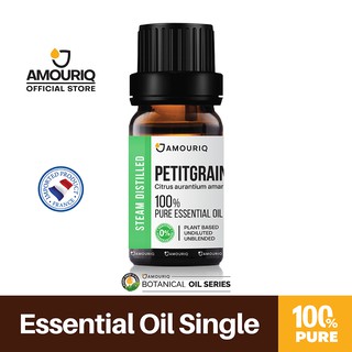 นํ้ามันหอมระเหย เพททิเกรน ฝรั่งเศสกลั่นไอน้ำ 100% Petitgrain Essential Oil Steam-Distilled Citrus เพตติเกรน เพตติตเกรน