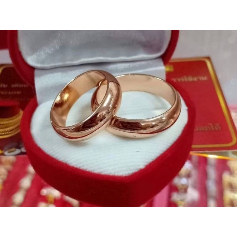 แหวนนาคแท้40% (Rode Gold)น้ำหนัก2สลึง