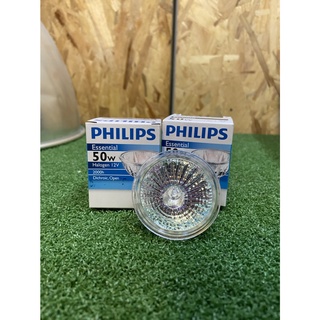 PHILIPS-หลอด Halogen 12v.   50w. - เปิด