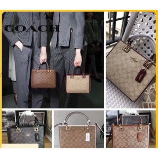 พร้อมส่ง🔥กระเป๋าผู้หญิงแฟชั่น C F57568 O Tote A Handbag C กระเป๋าถือ H crossbody bag / กระเป๋าสะพาย / กระเป๋า forever yo