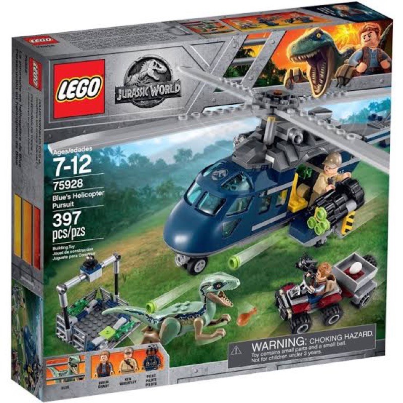 LEGO Jurassic World 75928 Blue's Helicopter Pursuit ของใหม่ ของแท้💯