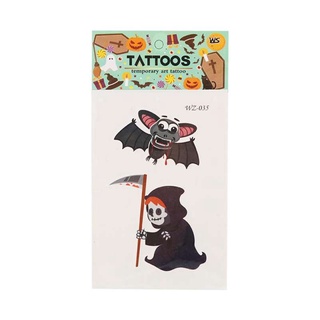 Tattoo Halloween แทททู ฮาโลวีน ขนาดเล็ก Ghost