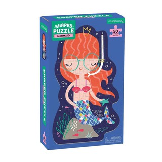 จิ๊กซอว์คาแรคเตอร์  Mermaid นางเงือก (50 Piece Shaped Character Puzzles