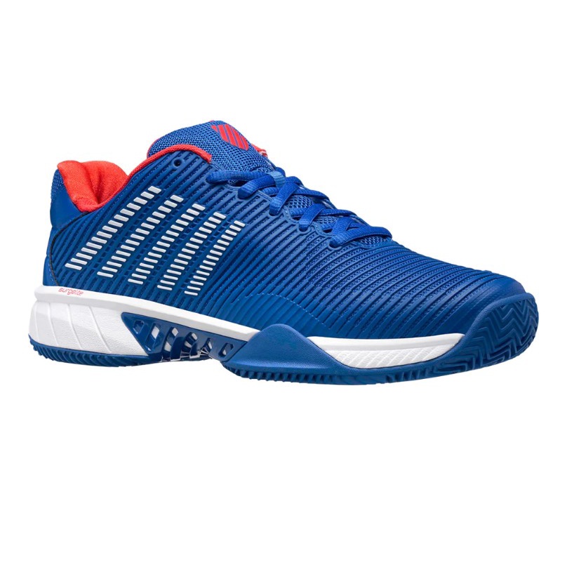 K-Swiss Hypercourt Express 2 All Court Men's Tennis Shoes (Blue/White/Red) รองเท้าเทนนิสสำหรับผู้ชาย