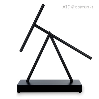 ของขวัญผู้ชาย All Black ของแต่ง บ้าน หรูหรา ของแต่งโต๊ะ ของขวัญ The Swinging Sticks Feng Shui Luxury Desktop Decoration