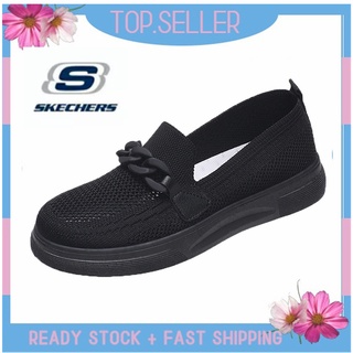 [พร้อมส่ง] *Skechers__go Walk Arch Fit รองเท้าแตะโลฟเฟอร์ ส้นแบน แบบสวม สําหรับผู้หญิง ผู้ชาย