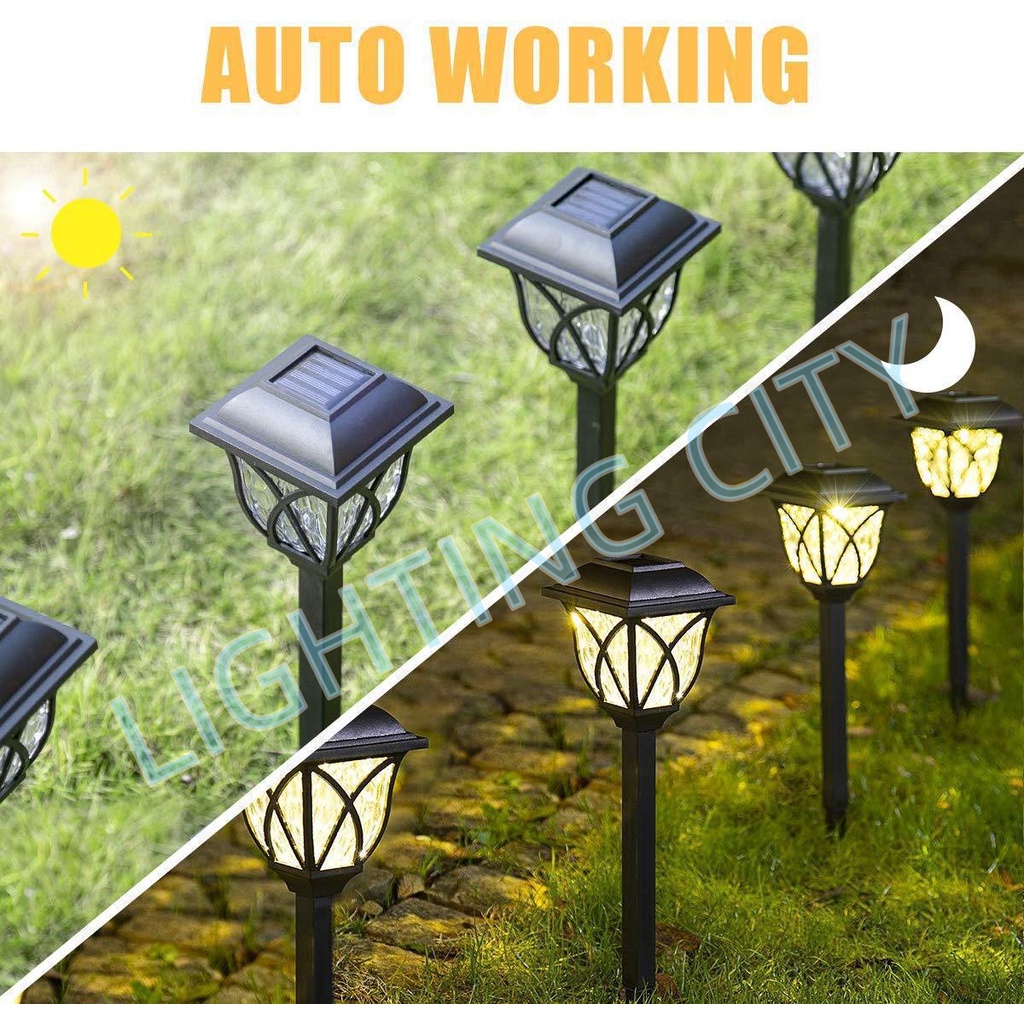 MINIMALIST SOLAR PANEL GARDEN LIGHTS