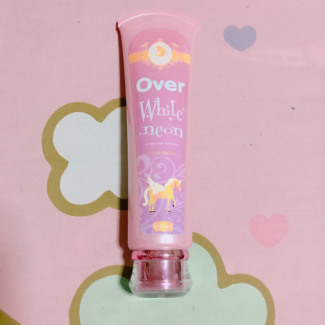 ครีม over white neon โลชั่นทาผิวกาย