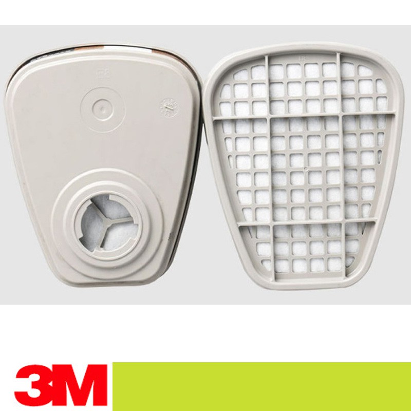 3M 6001CN ตลับหมึกไออินทรีย์สําหรับ 3M 6200/6800/7502 เครื่องช่วยหายใจ