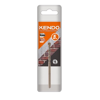 KENDO 19305004 ดอกเจาะปูนก้านกลม 5.0 × 85mm (1 ชิ้น/แพ็ค) | MODERTOOLS OFFICIAL