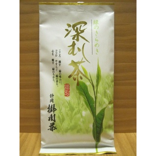 Fukamushicha Kakegawacha 100g, Japanese Loose Leaf Green Tea, Shizuoka Sencha, ชาญี่ปุ่นชาเขียว 100 กรัม