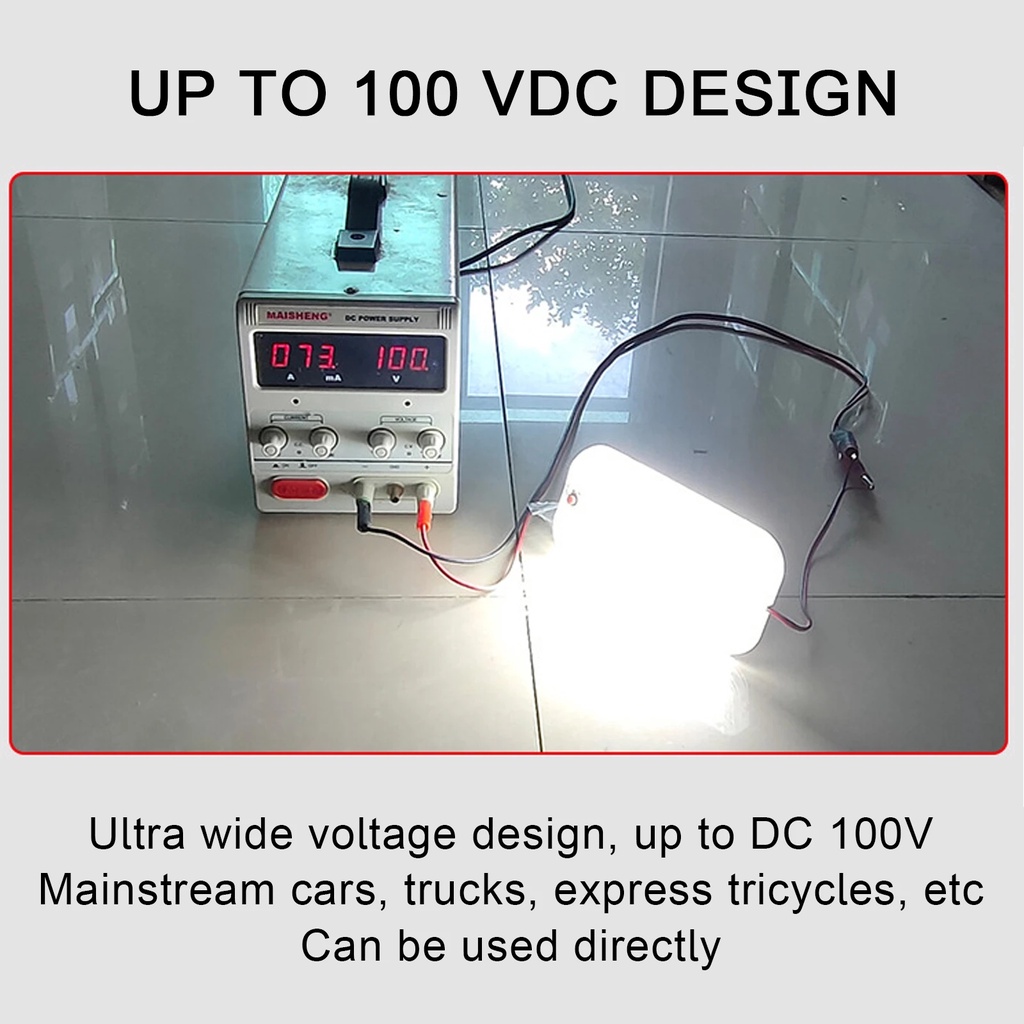 แผงไฟอ่านหนังสือ 48 LED 12V-24V ความสว่างสูง สําหรับติดตกแต่งภายในรถยนต์ รถตู้ รถบรรทุก เรือ รถบ้าน
