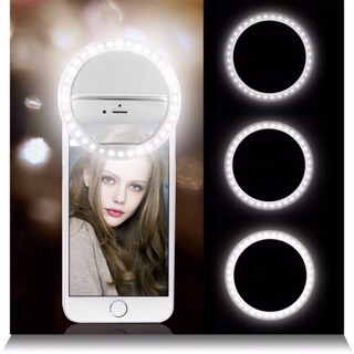 Selfie Ring Light RK-12 ไม่ต้องใส่ถ่าน ชาร์จไฟได้