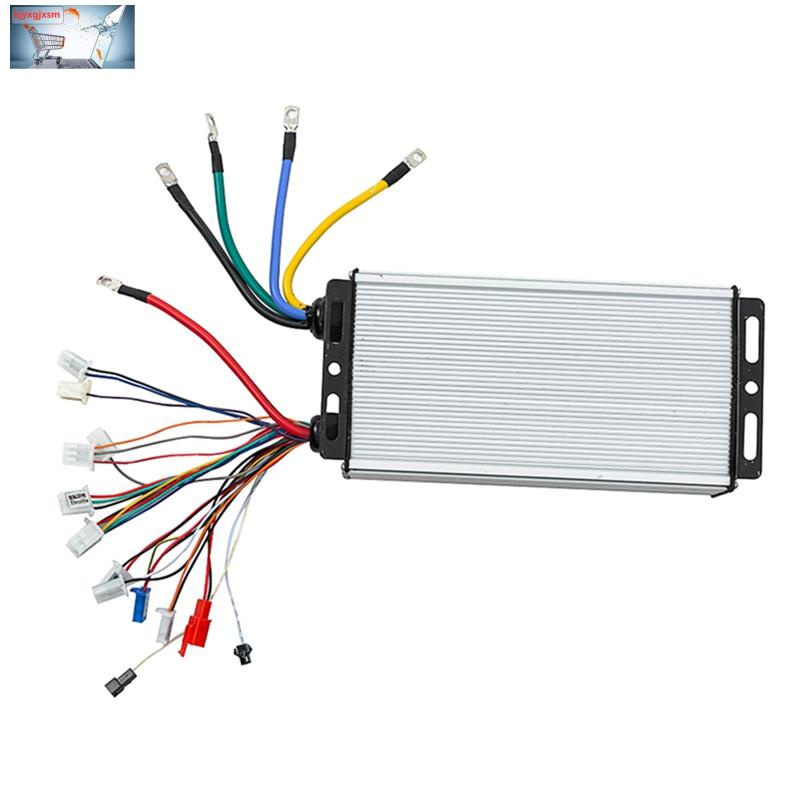 48V 60V 72V 3000W Hub Motor Controller 24Mos MAX80A for Electric Bike E-Scooter Motorcycle Bldc Motor Controller