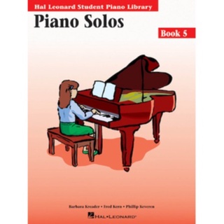 หนังสือเรียนเปียโน PIANO SOLOS BOOK 5 Hal Leonard Student Piano Library