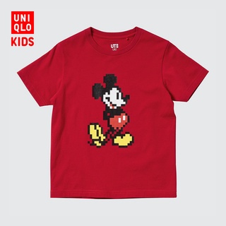 Uniqlo UT เสื้อยืด พิมพ์ลายการ์ตูน สําหรับผู้ชายและผู้หญิง 453725ยืด.สบาย.รัก