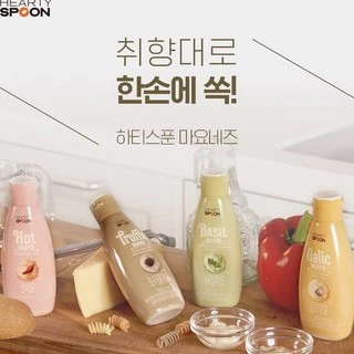 truffle mayo hearty spoon มายองเนสเกาหลี มาโย มายองเนส รสเห็ดทรัฟเฟิล 130g from korea 하티스푼 트러플마요