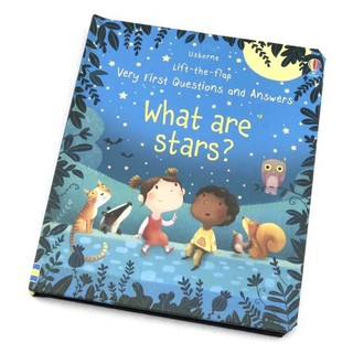 หนังสือบอร์ดบุ๊คสำหรับเด็ก Usborne Lift The Flap Very First Questions and Answers "What are stars?"