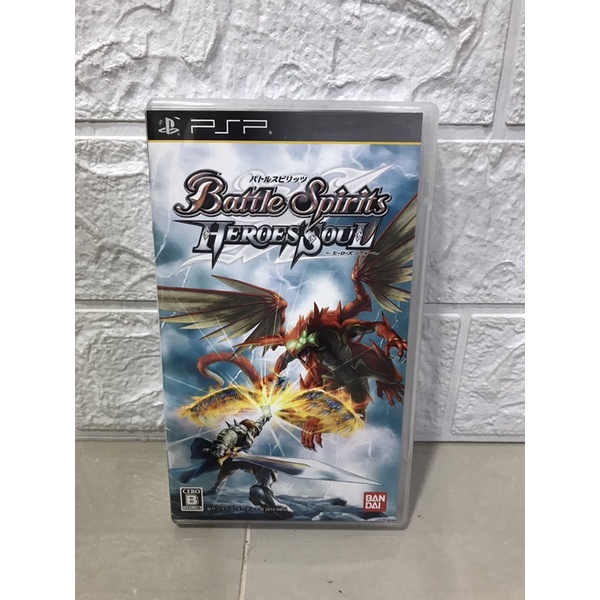 แผ่นแท้ [PSP] Battle Spirits Hero's Soul (ULJS-00280)