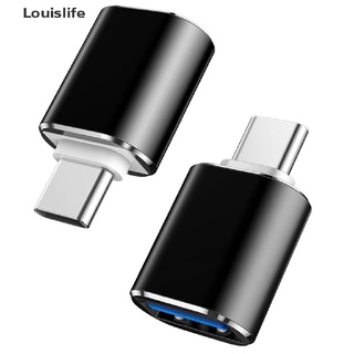 Llph อะแดปเตอร์เชื่อมต่อสายเคเบิล USB Type C ตัวผู้ เป็น USB 3.0 ตัวเมีย OTG แบบพกพา