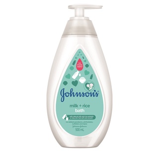  Johnson &amp; Johnson จอห์สัน เบบี้ มิลค์บาธ 500 มล. เก็บเงินปลายทาง
