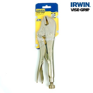 คีมล็อค IRWIN VISE-GRIP แท้ คีมล็อคปากตรง ขนาด 10นิ้ว / 250มม.