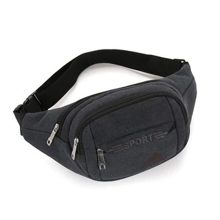Uyoungit กระเป๋าคาดเอว คาดอก ผ้าแคนวาส Sports B-397