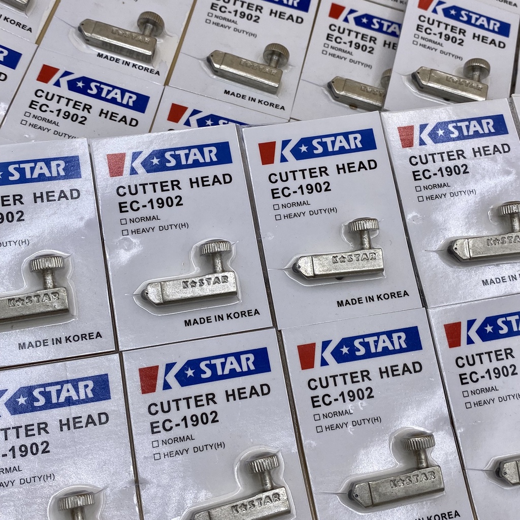 T CUTTER หัวเปลี่ยน ตัดกระจก ใบมีดหัวตัดเพชร K star Made in Korea 🇰🇷 ใช้เปลี่ยนกับหัว ทีคัตเต้อ  หัว