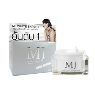 MJ Plus White Expert Miracle White for skin cream สูตรใหม่ รักษาฝ้า 30 g. 1กล่อง