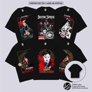 เสื้อยืด พิมพ์ลายการ์ตูน Distro DOCTOR STRANGE MULTIVERSE OF MADNESS VINTAGE DR STRANGE FILM Lazza HD สําหรับผู้ชาย