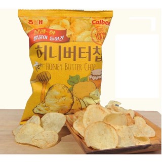 ⚡️มันฝรั่งแผ่น รสฮันนี่บัตเตอร์ 60 กรัม / HAITAI HONEY BUTTER CHIP 60g 허니버터칩🍿