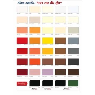 TOA Glipton สีเคลือบเงา สีน้ำมัน ทาไม้ ทาเหล็ก ทีโอเอ กลิปตัน ขนาด 1/4 กล. หรือ 0.946 ลิตร