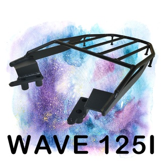 แร็คท้ายมอเตอร์ไซค์ สำหรับวางของ Rack ท้ายมอเตอร์ไซค์ เวฟ 125i ( Wave 125i )