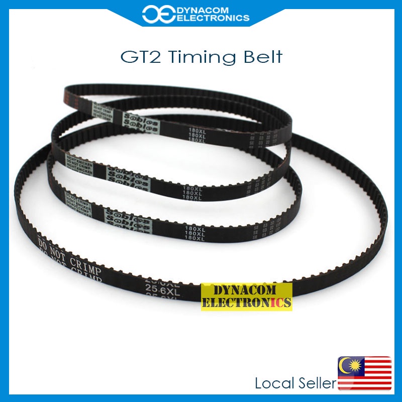 GT2 Timing Belt สําหรับเซอร์โวมอเตอร์ DIY สายพานขับยางแบบซิงโครนัส [สายพานสําหรับเซอร์โวมอเตอร์ และ 