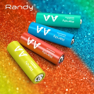 [3แถม1แถม]Randy แมงกานีส Battery ถ่าน AAความจุสูง ถ่าน วิทยุ ของเล่น ไฟฉาย นาฬิกา เมาส์ไร้สาย คีย์บอร์ดไร้สาย รีโมท