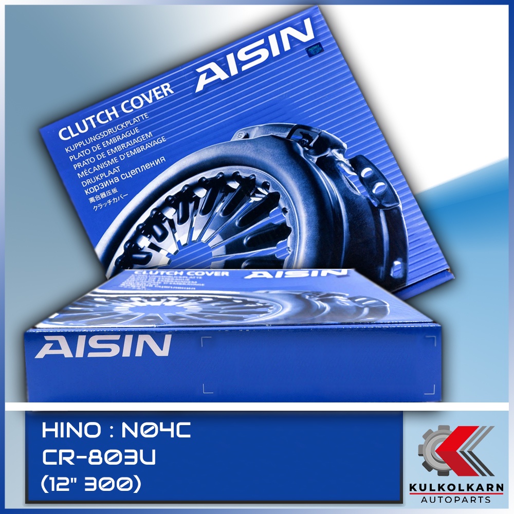 AISIN หวีคลัทช์ HINO N04C ขนาด (12''x300) [CR-803U]