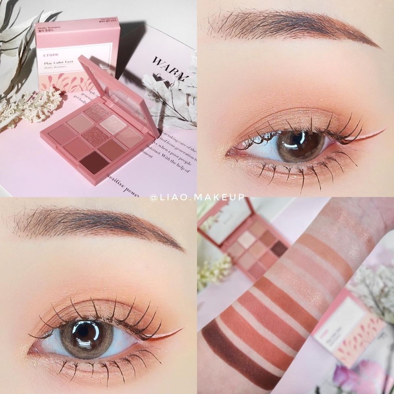 💝 Etude House Play color Eye palette. Mulhy romance, Caes Fig