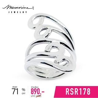 Memorine Jewelry แหวนเงินแท้ 925 : RSR178